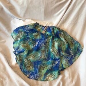 Girl's Shear Blouse/Shawl